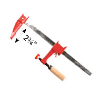 F-Type Bar Clamps